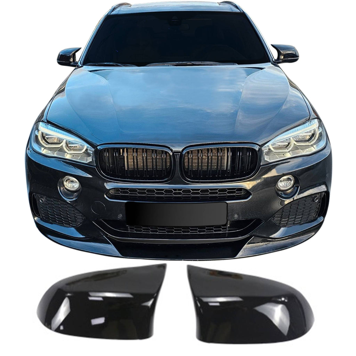 JOM Spiegelkappen für BMW X3 (F25) X4 (F26) X5 (F15) X6 (F16) 2014-2018 RHD/LHD
