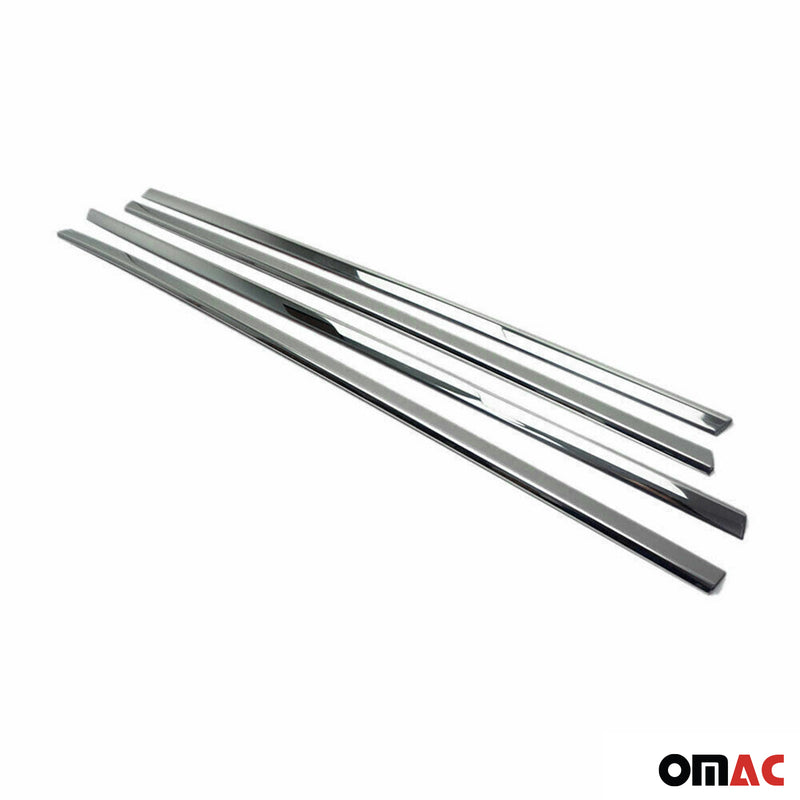 Fensterleisten Zierleisten für Fiat Tipo 2016-2025 Edelstahl Chrom 4tlg