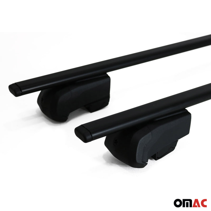 Dachträger Gepäckträger für Seat Leon 2014-2019 Grundträger ABE Schwarz 2x