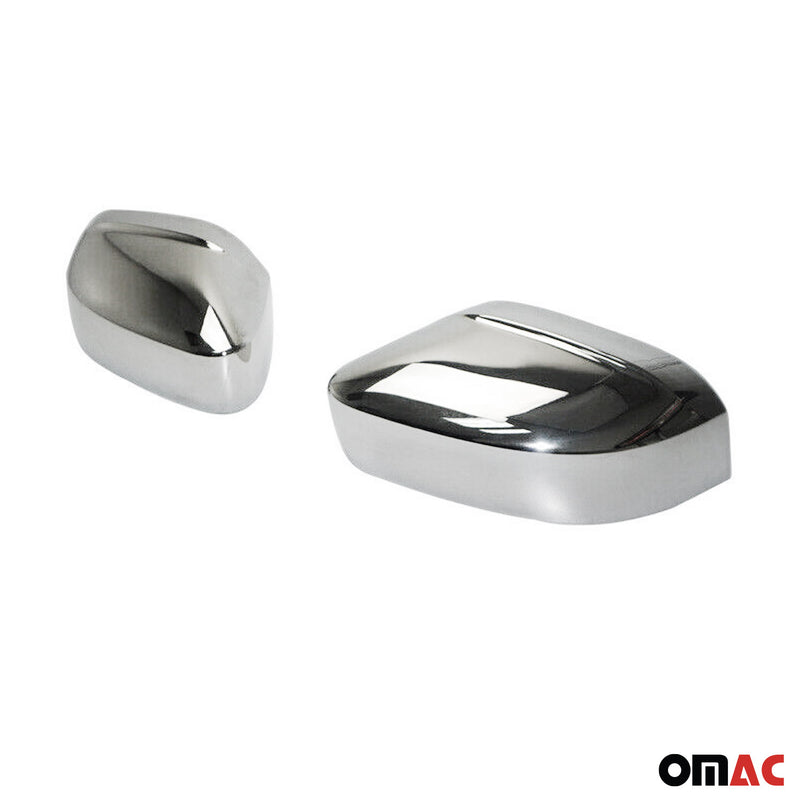 Spiegelkappen Spiegelabdeckung für VW Caddy 2015-2020 Chrom ABS Silber 2tlg