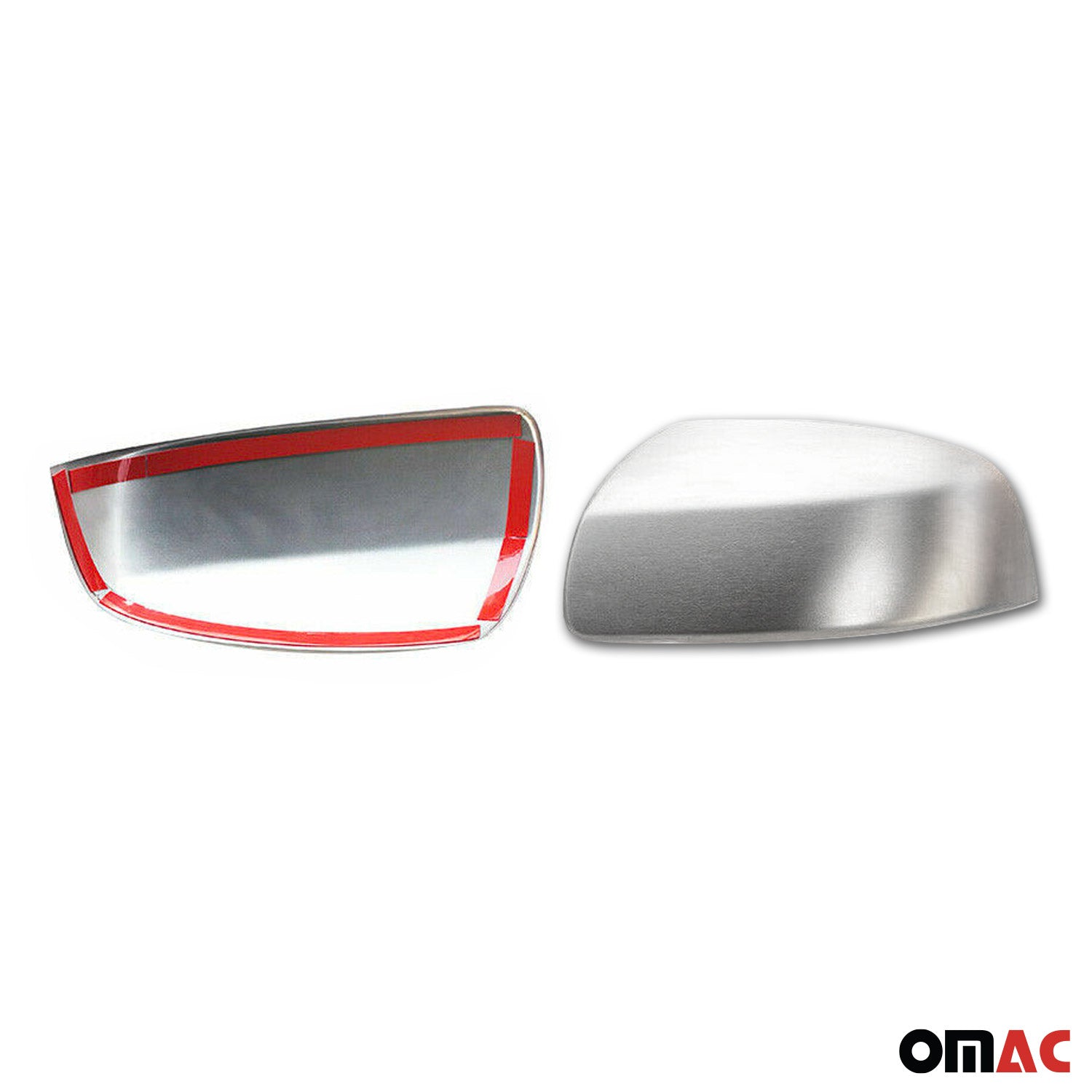 Spiegelkappen Spiegelabdeckung für Mercedes Vito W639 2010-2014 Edelstahl Matt