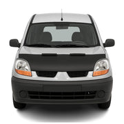 Haubenbra Steinschlagschutz Bonnet Bra für Renault Kangoo 1996-2004 Schwarz Halb