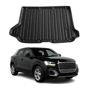Kofferraumwanne Laderaumwanne für Audi Q2 2017-2026 Gummi TPE Schwarz
