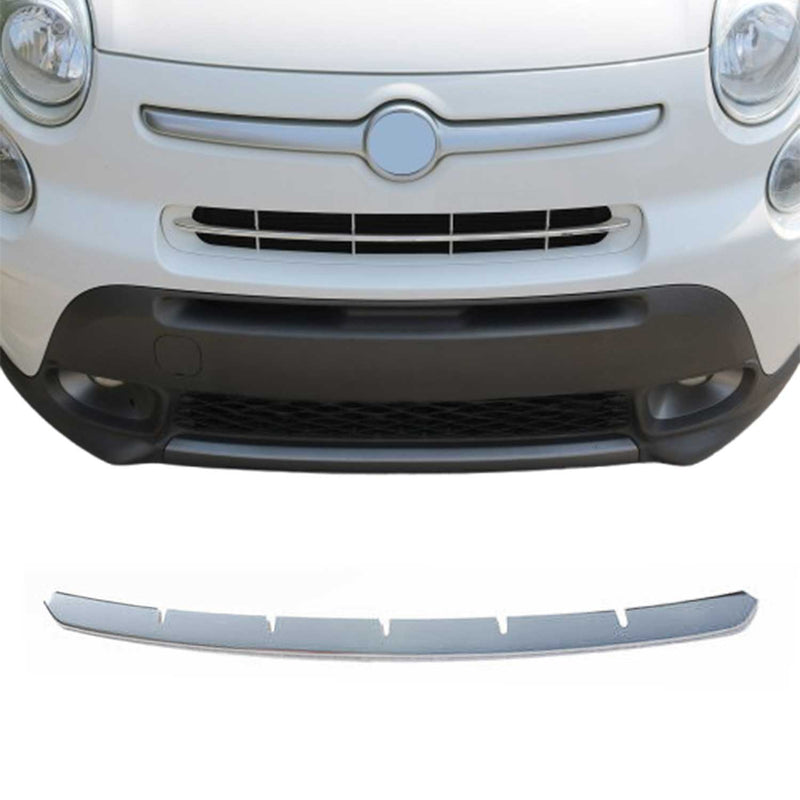 Kühlergrill Leisten Grillleisten für Fiat 500X 2015-2019 Edelstahl Silber 1tlg