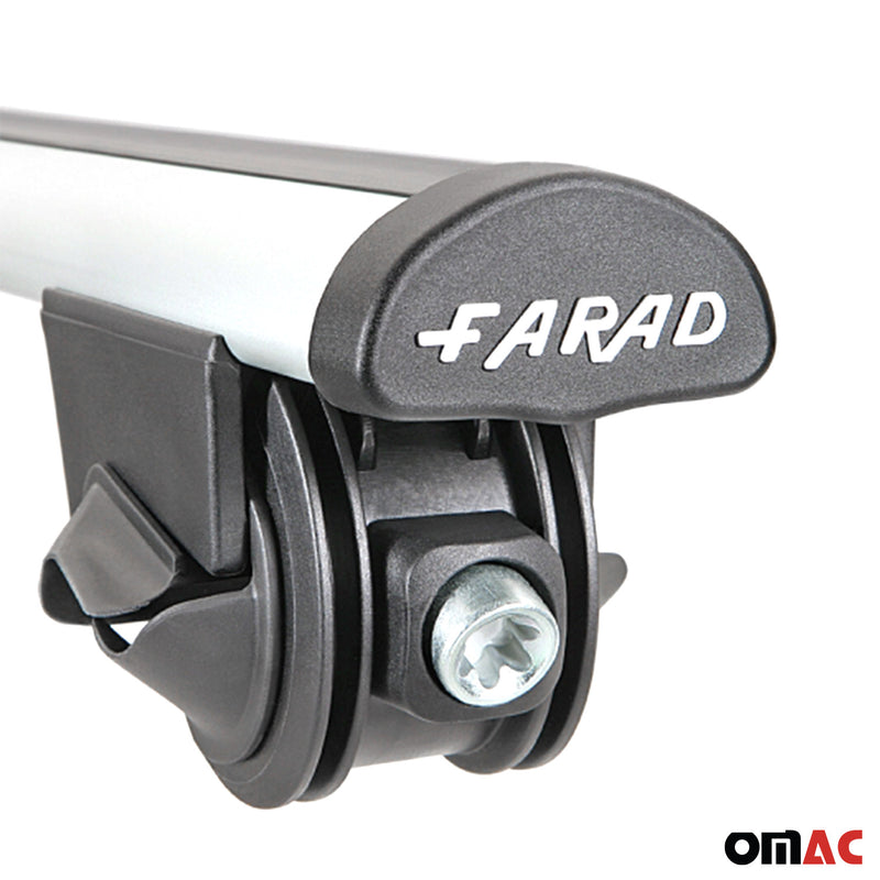 Dachträger Grundtäger für Seat Tarraco 2018-2025 100kg Alu Silber 2 tlg ABE