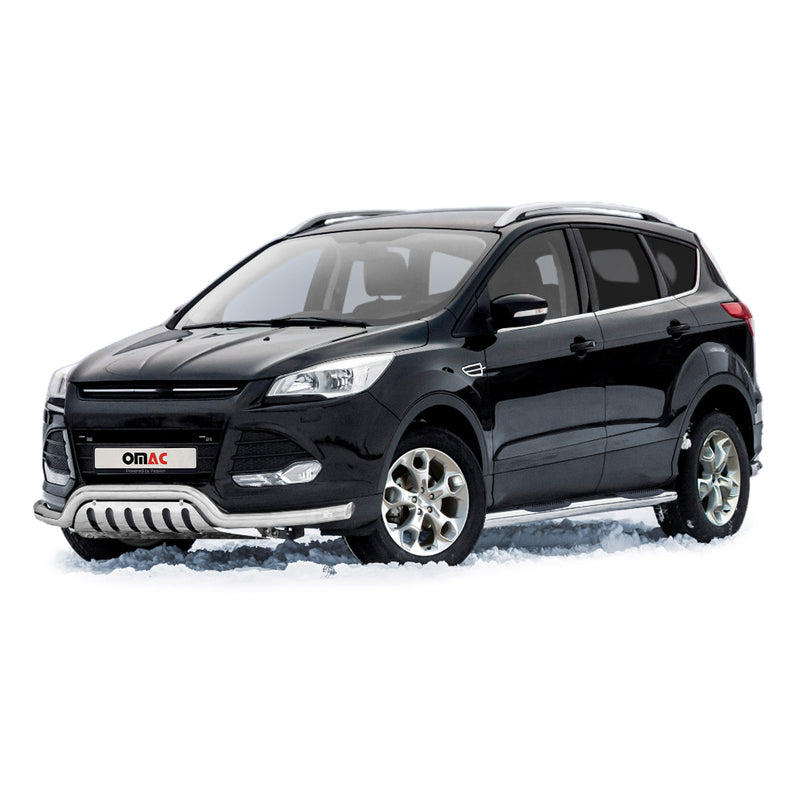 Edelstahl Frontschutzbügel für Ford Kuga 2012-2017 ABE Silber Schutz