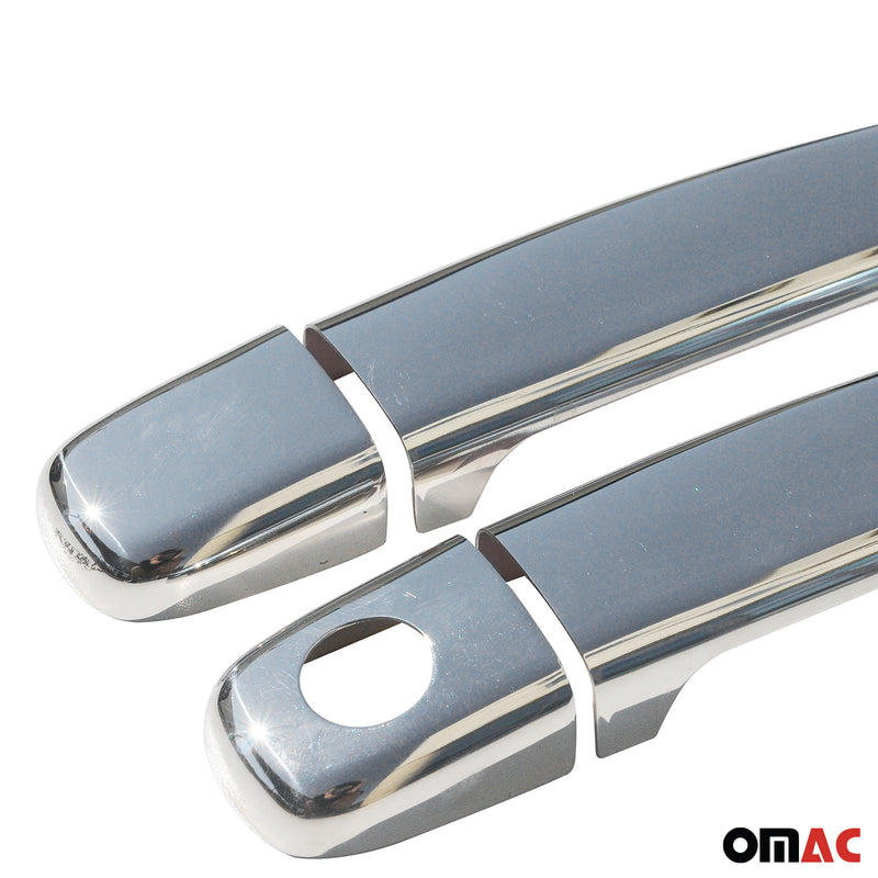 Türgriff Blende Türgriffkappen für Peugeot 307 2001-2009 2-Tür Edelstahl 4tlg