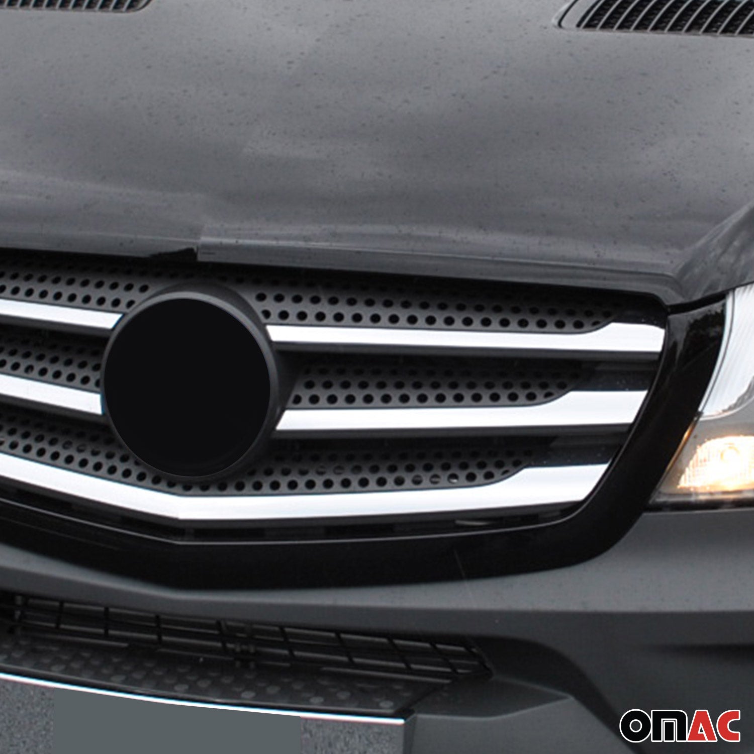 Kühlergrill Leisten Grillleisten für Mercedes Sprinter W906 2013-2018 Chrom 5x