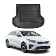 OMAC Gummi Kofferraumwanne für Kia Pro Ceed Shooting Brake 2019-2026 TPE Schwarz