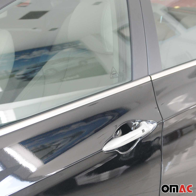 Fensterleisten Zierleisten für Hyundai i30 Schrägheck 2012-2017 Edelstahl 8tlg