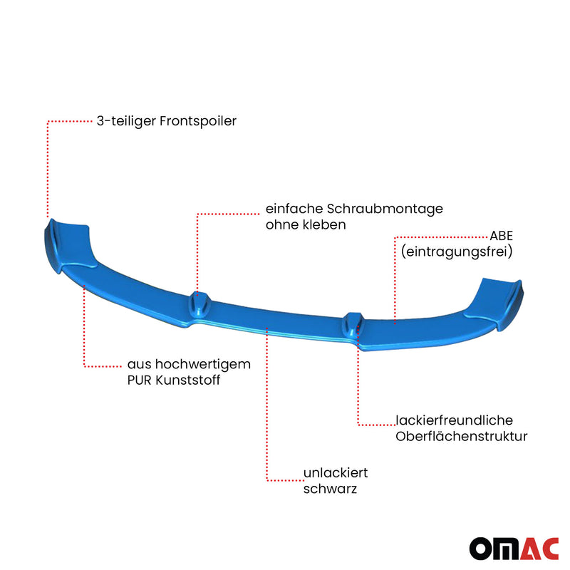 RDX Frontspoiler Vario-X Spoiler für Mitsubishi ASX Facelift 2016-2019