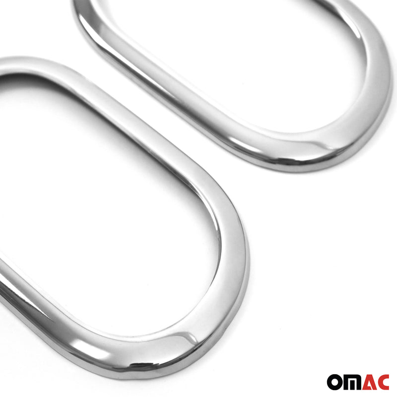 Türgriff Blende Türgriffkappen für Renault Master 2010-2025 Edelstahl Silber 2x