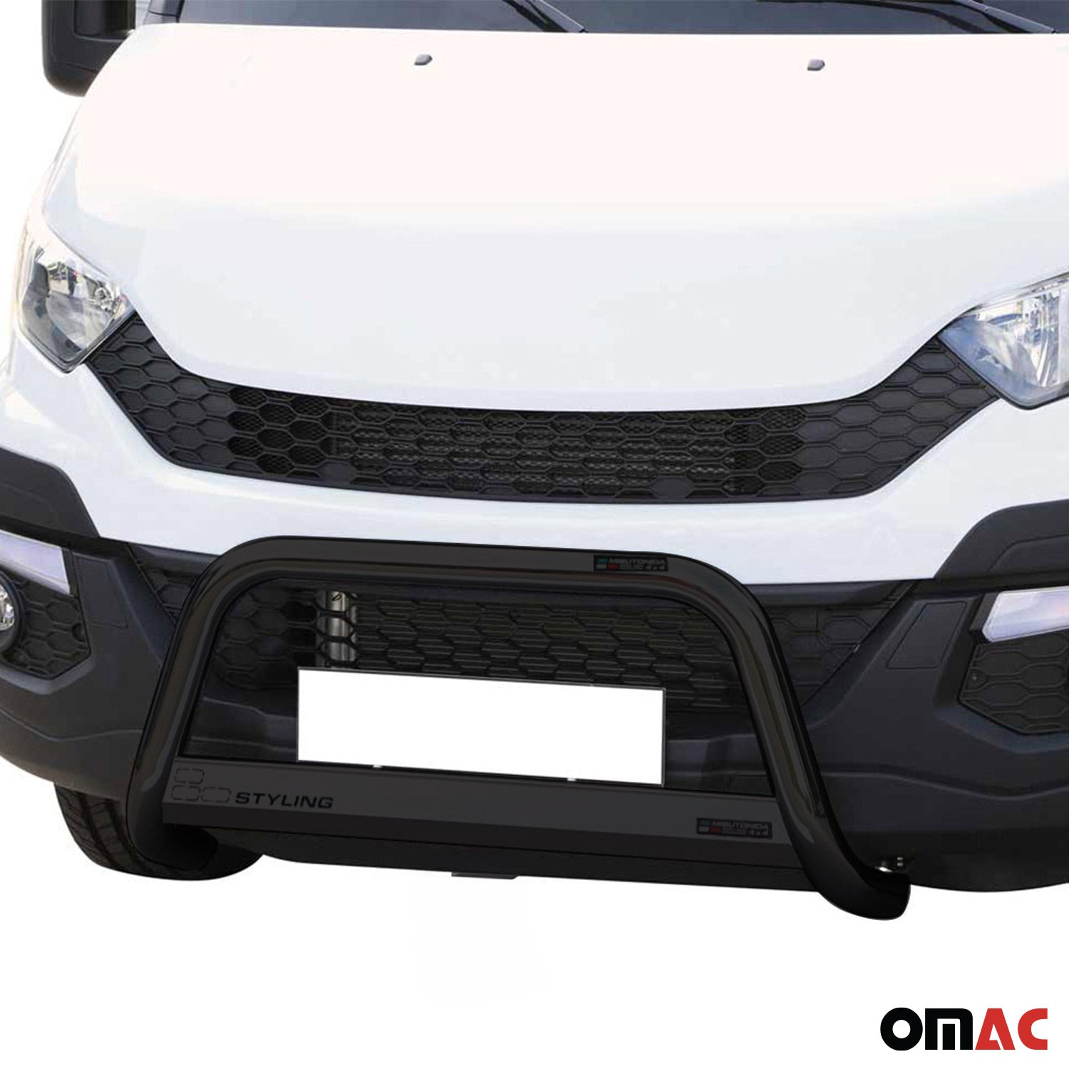 Frontbügel Frontschutzbügel für Iveco Daily 2014-2019 ø63mm Stahl Schwarz Schutz