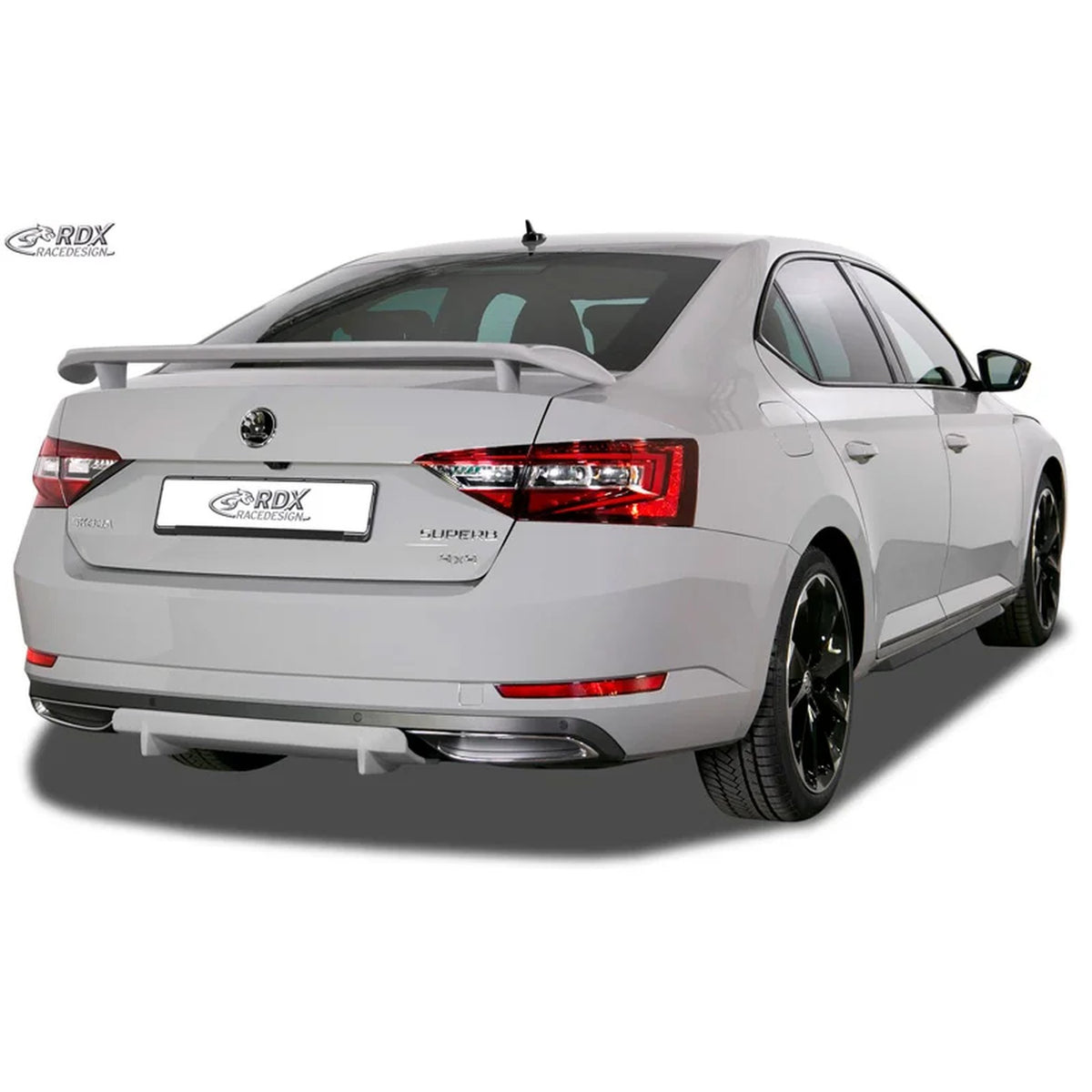 RDX Heckspoiler für Skoda Superb 3V Limousine 2015- Polyurethan TÜV