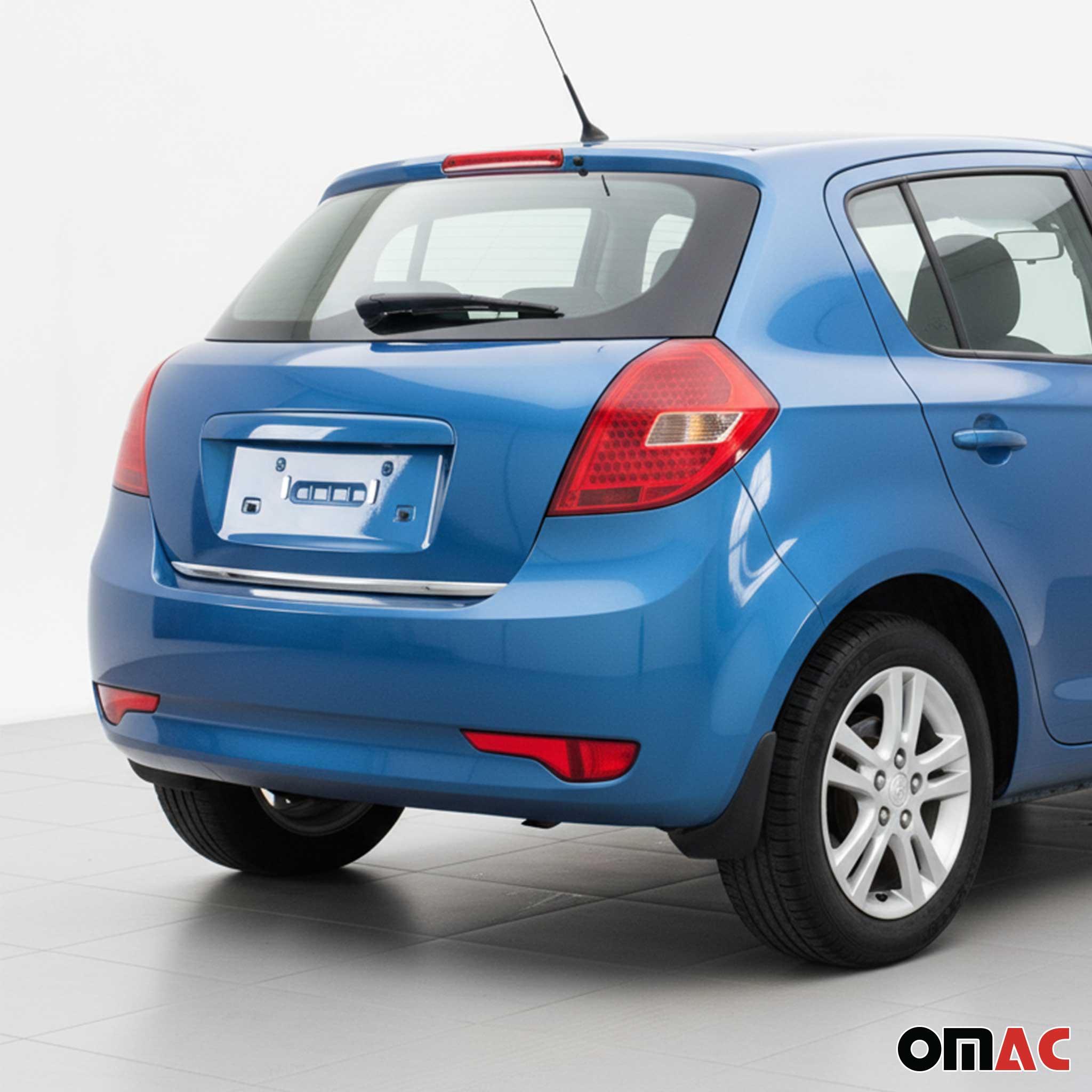 Kofferraumleiste Heckleiste für Kia Ceed 2006-2012 Schrägheck 5D HB Edelstahl