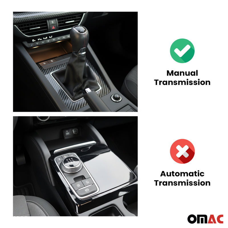 OMAC Gummimatten Fußmatten für Ford Tourneo Custom 2012-2018 TPE Schwarz 2x