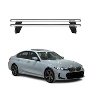 Menabo Dachträger für BMW 3er G20 2019-2026 / G80 Limo 2021-2026 75kg Alu Silber