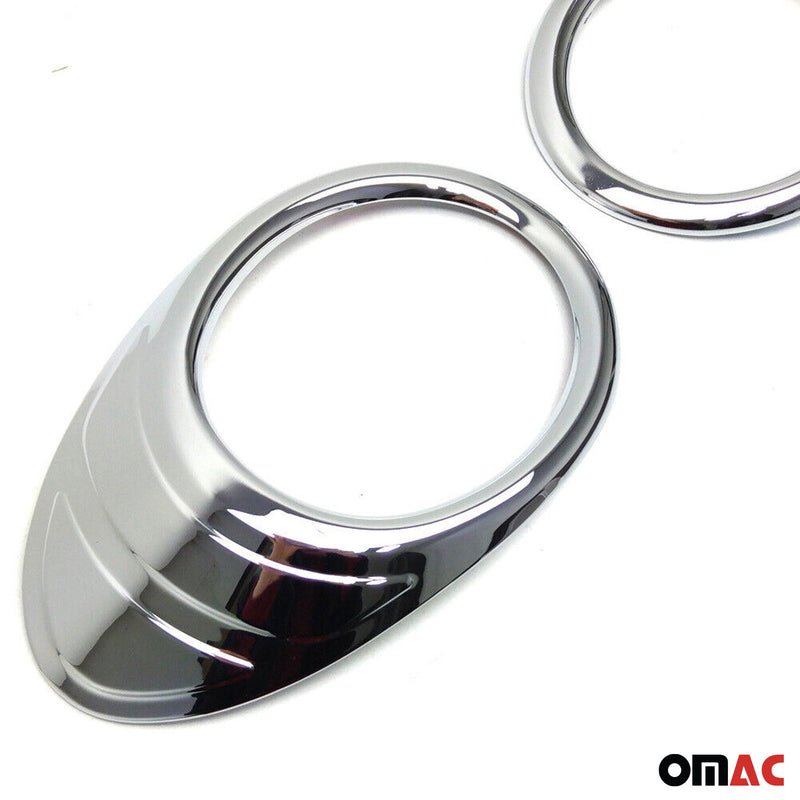 Nebelscheinwerfer Rahmen Umrandung für Citroen Berlingo 2008-2012 Chrom ABS 2x