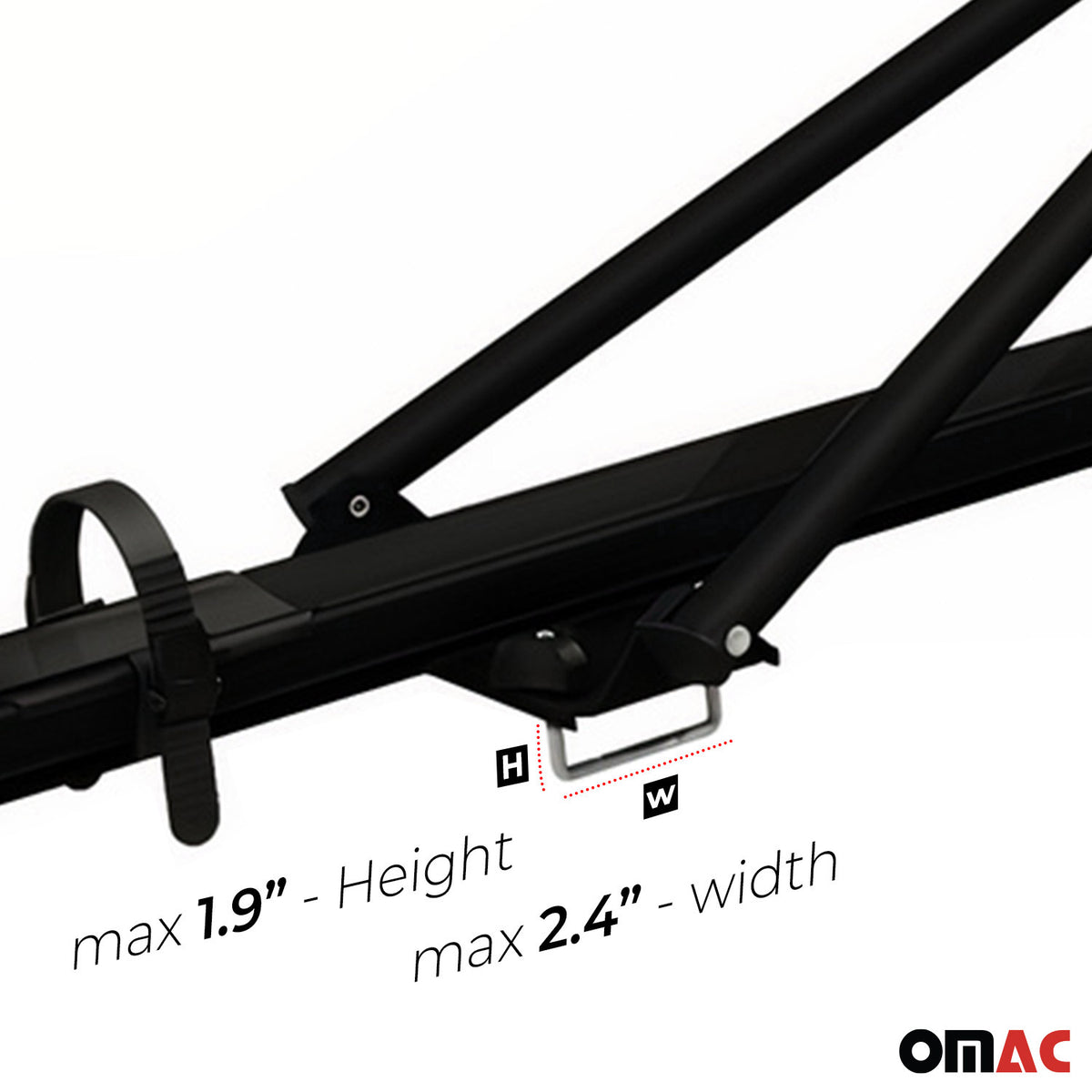 Fahrradträger Dachfahrradträger bis 17kg Aluminium Schwarz Fahrradhalter 3tlg