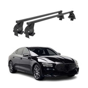 Menabo Dachträger Grundtäger für Genesis G70 2018-2026 50kg Stahl Schwarz 2 tlg