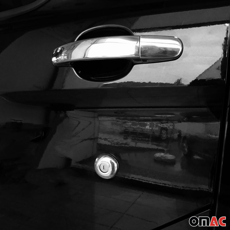 Türgriff Blende Türgriffkappen für Ford Transit 2014-2025 5-Tür Edelstahl 11x