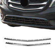 Kühlergrill Grillleisten für Mercedes V-Klasse W447 2014-2019 Edelstahl Dunkel