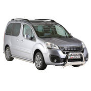 Frontbügel Frontschutzbügel für Peugeot Partner 2018-2026 ø63mm Stahl Silber