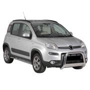 Frontbügel Frontschutzbügel für Fiat Panda 4 2012-2022 ø63mm Stahl Silber Schutz