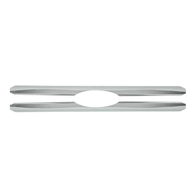 Kühlergrill Leisten Grillleisten für Ford Transit 2006-2014 Edelstahl Silber 2x