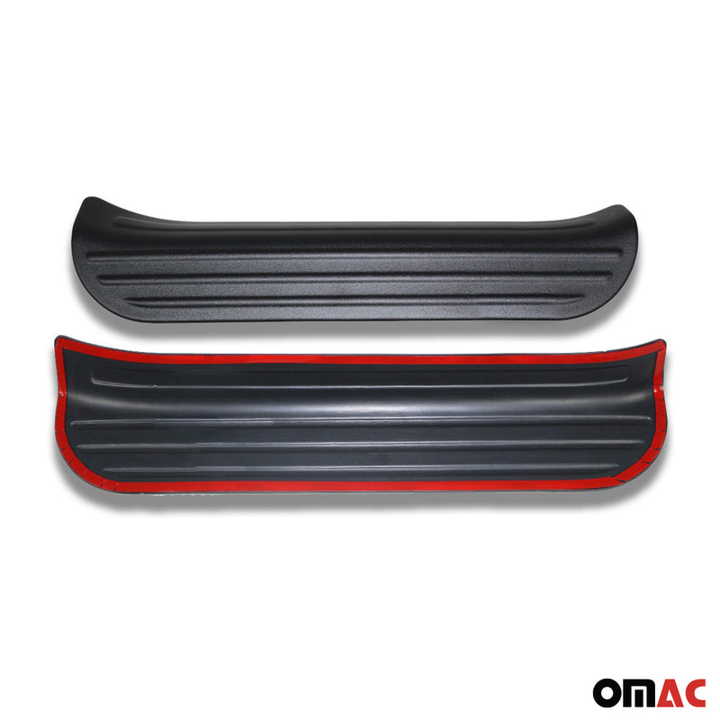 Einstiegsleisten Türschweller für VW T5 T6 2003-2025 ABS Schwarz 2tlg