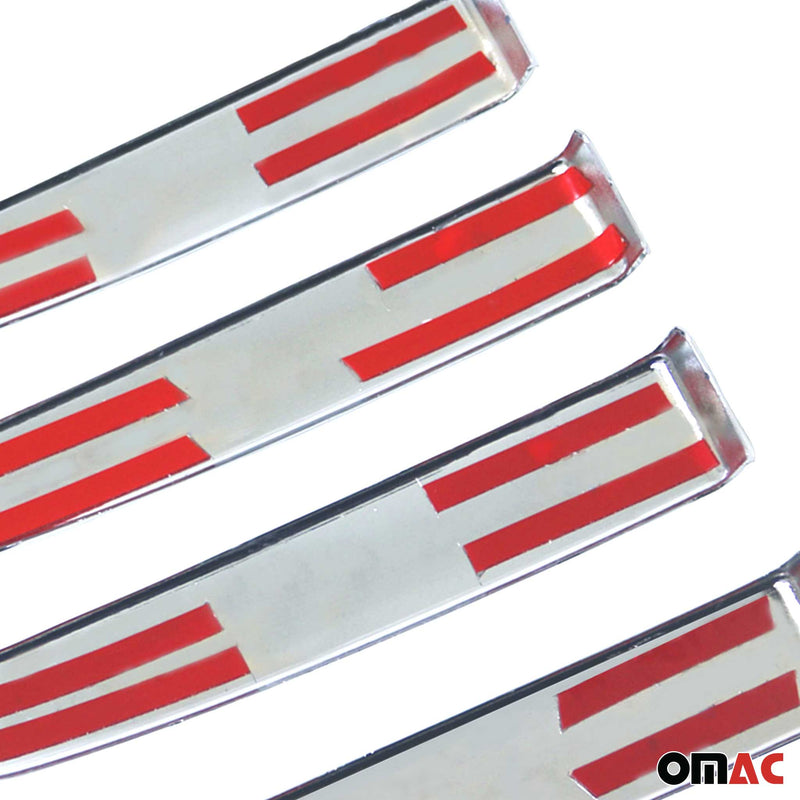 Türgriff Blende Türgriffkappen für Fiat Ducato 2006-2025 Chrom ABS Silber 4tlg