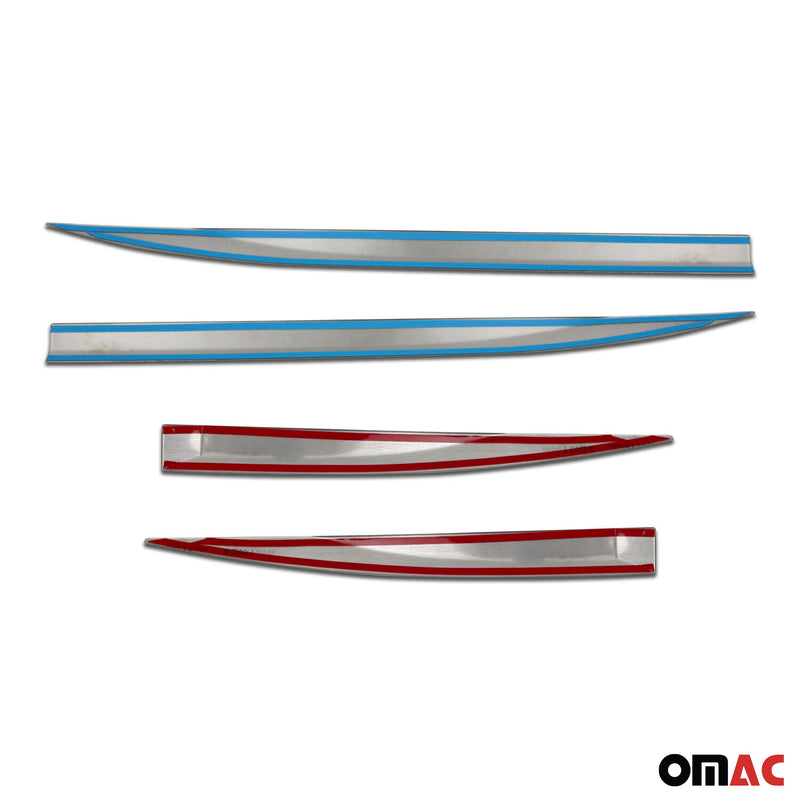 Seitentürleiste Türschutzleiste für Peugeot 3008 Active P84 2016-2025 Chrom 4x