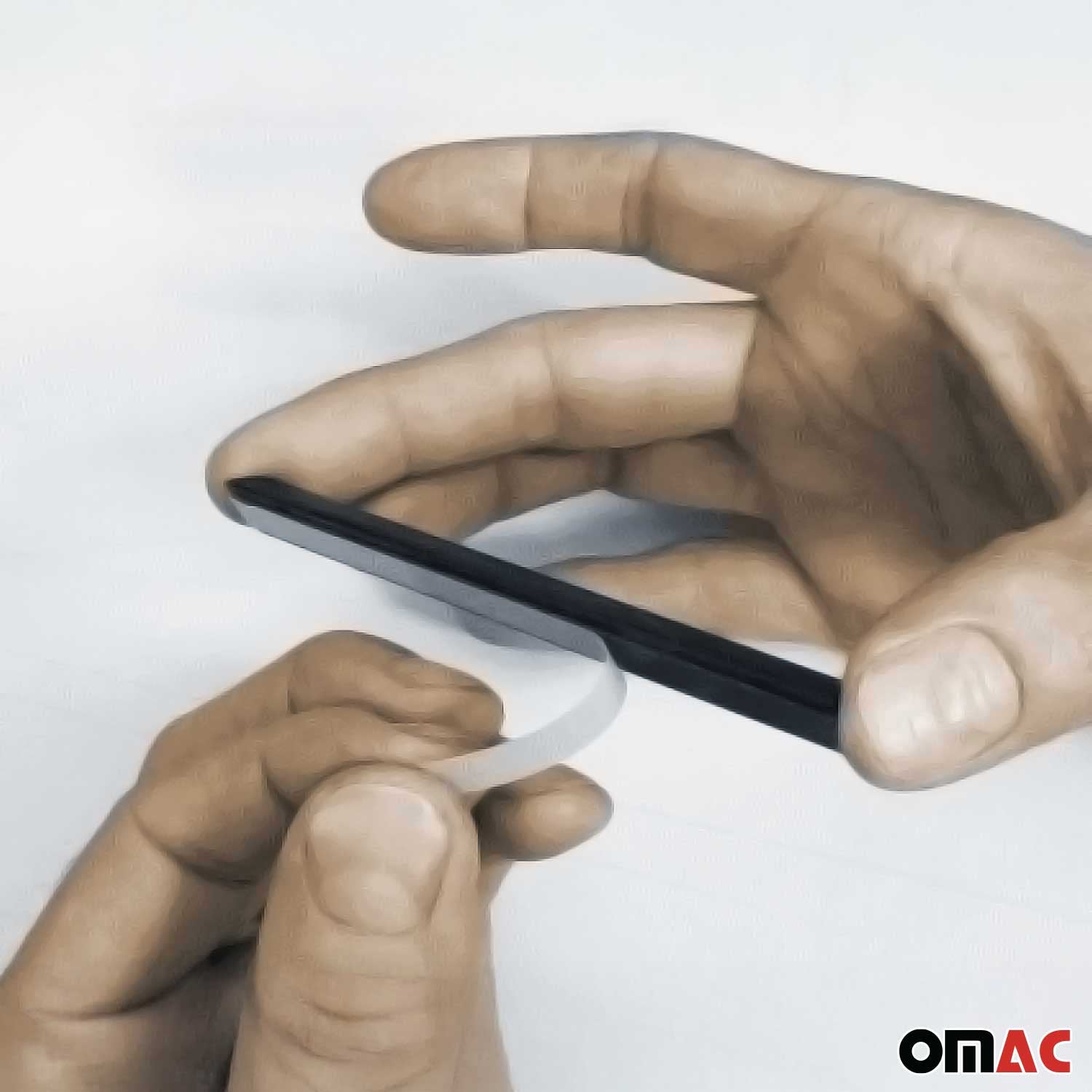 Geräuschreduzierung Spoiler Dachträger Windabweiser Fahrtwindgeräusch 3x