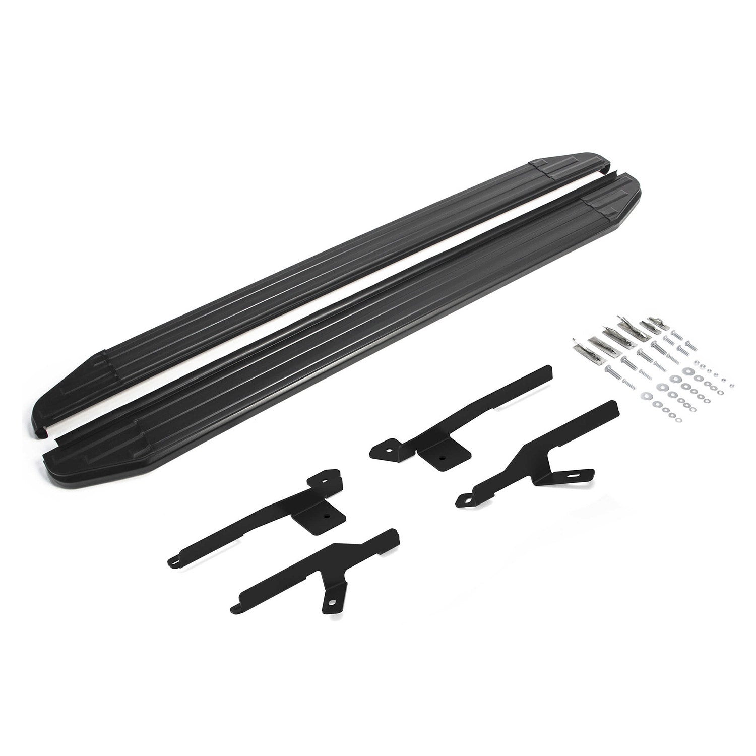 Trittbretter Seitenschweller für VW Tiguan 2007-2016 Alu Schwarz ABE