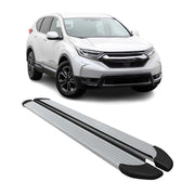Seitenschweller Trittbretter Schweller für Honda CR-V 2017-2022 Aluminium Silber