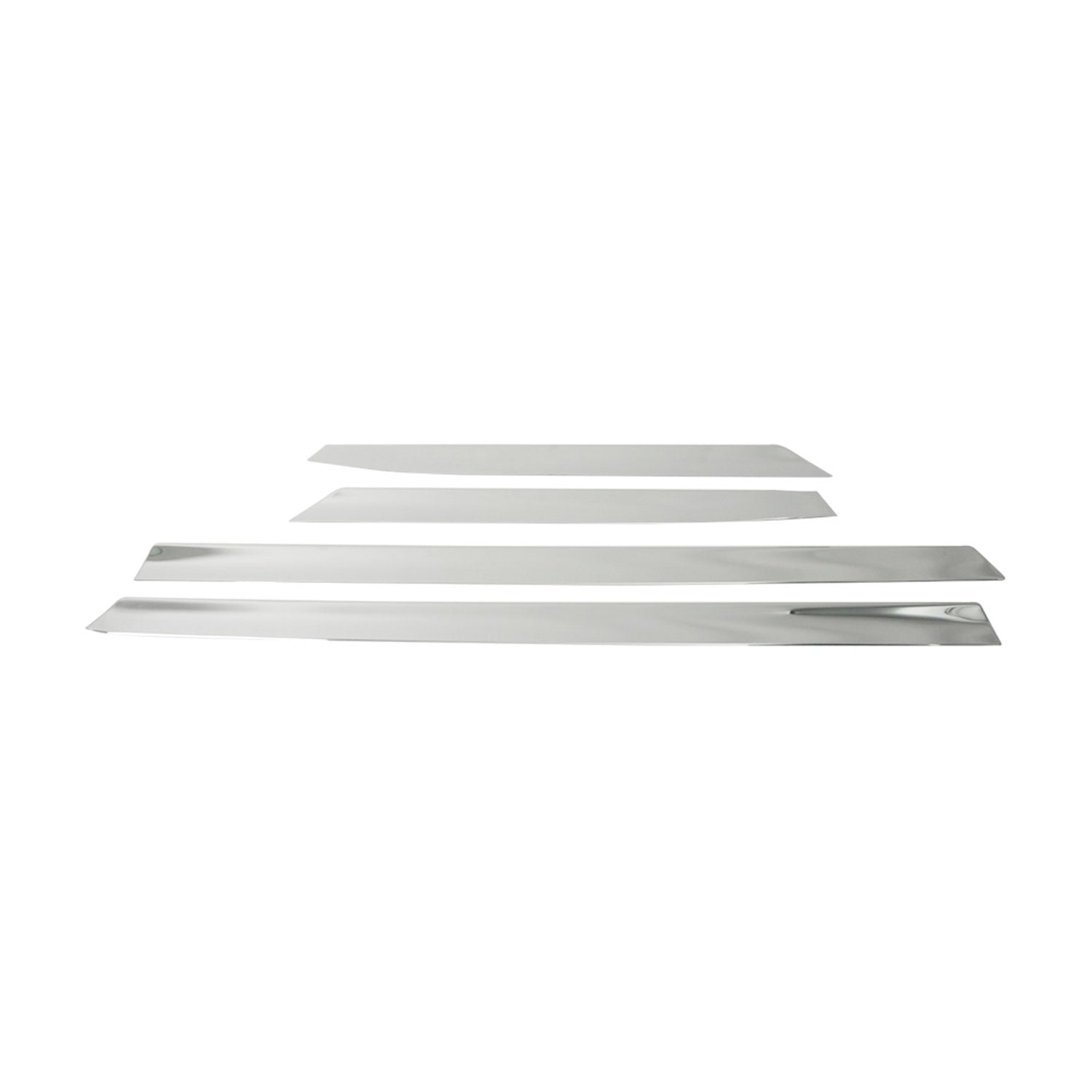 Seitentürleiste Türschutzleiste für Nissan Qashqai +2 2008-2014 Edelstahl 4x
