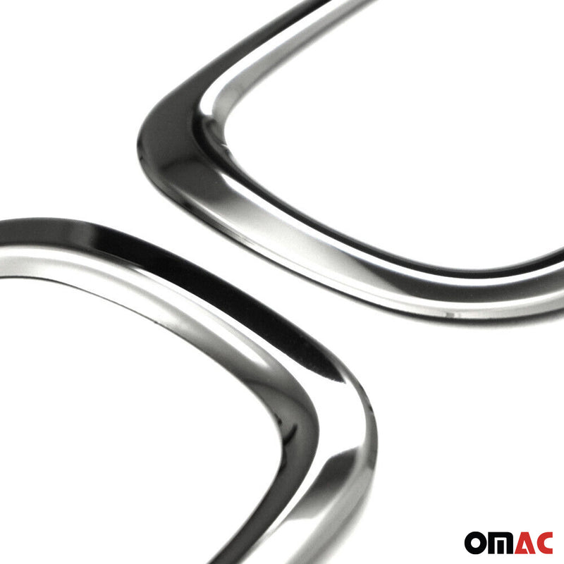 Reflektor Blenden Reflektorleiste für Jeep Renegade 2015-2024 Edelstahl Dunkel