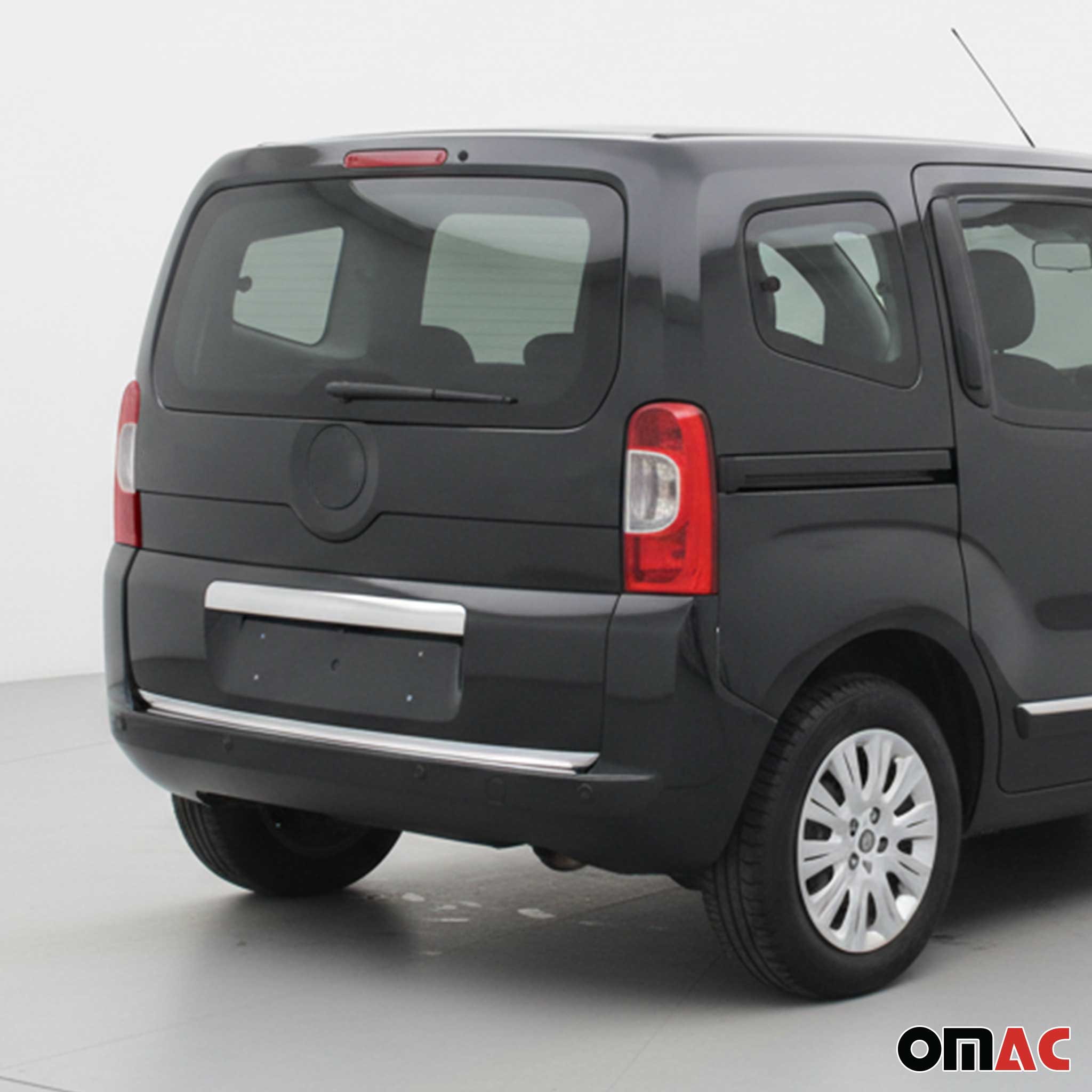 Kofferraumleiste Heckleiste für Citroen Nemo 2008-2021 Untere Edelstahl Chrom