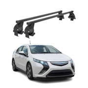 Menabo Dachträger Grundtäger für Opel Ampera 2011-2015 50kg Stahl Schwarz 2 tlg
