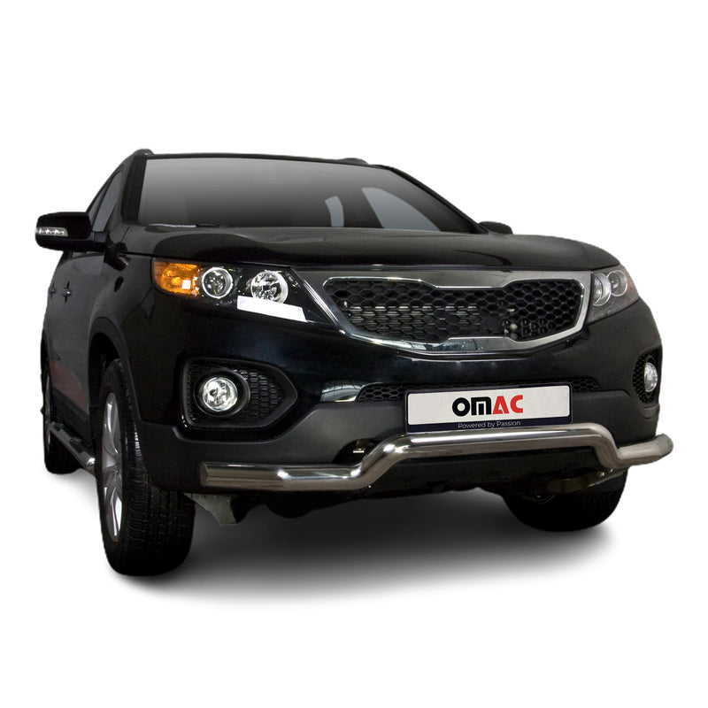 Frontbügel Frontschutzbügel Schutz für Kia Sorento 2010-2012 Stahl ABE Silber