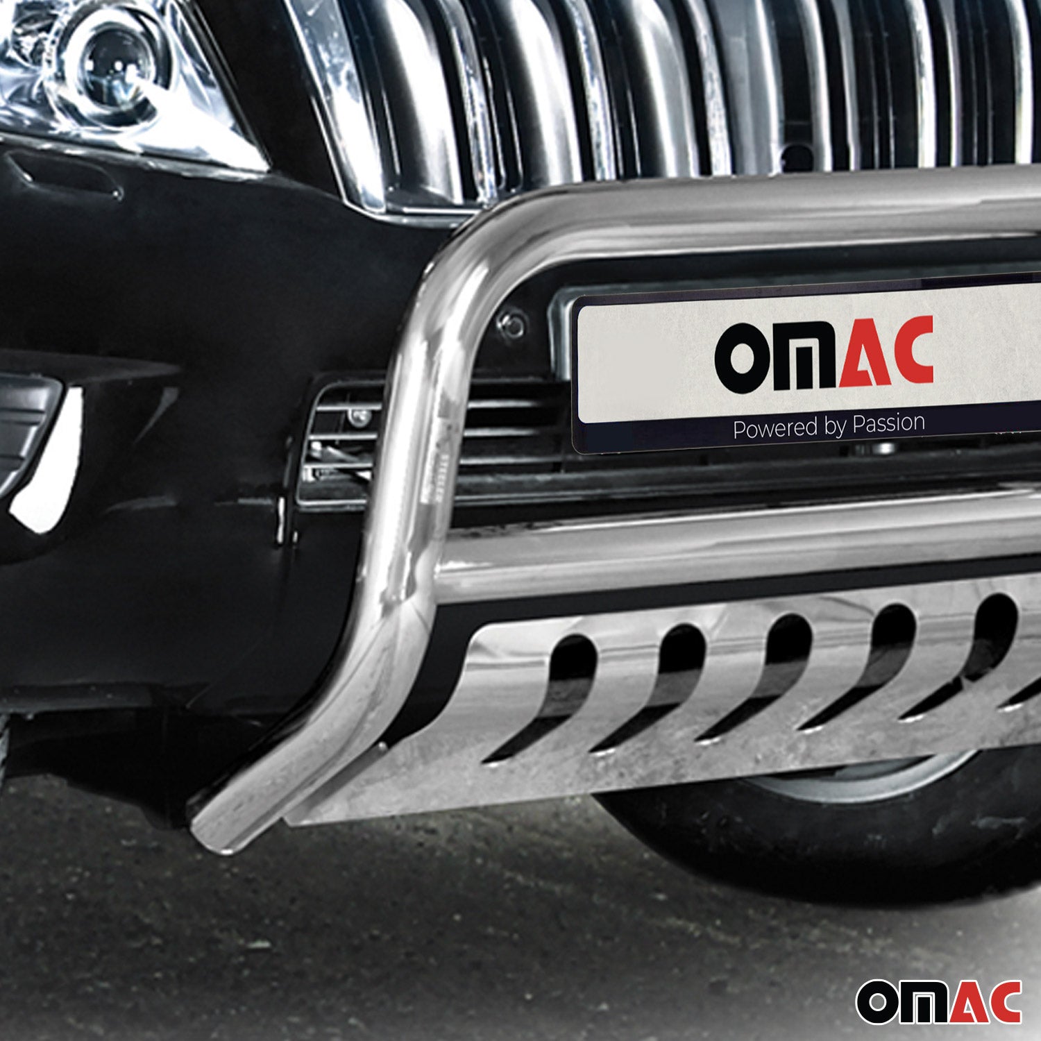 Frontbügelschutz Frontschutzbügel für Toyota Land Cruiser 150 2010-13 Grau ABE
