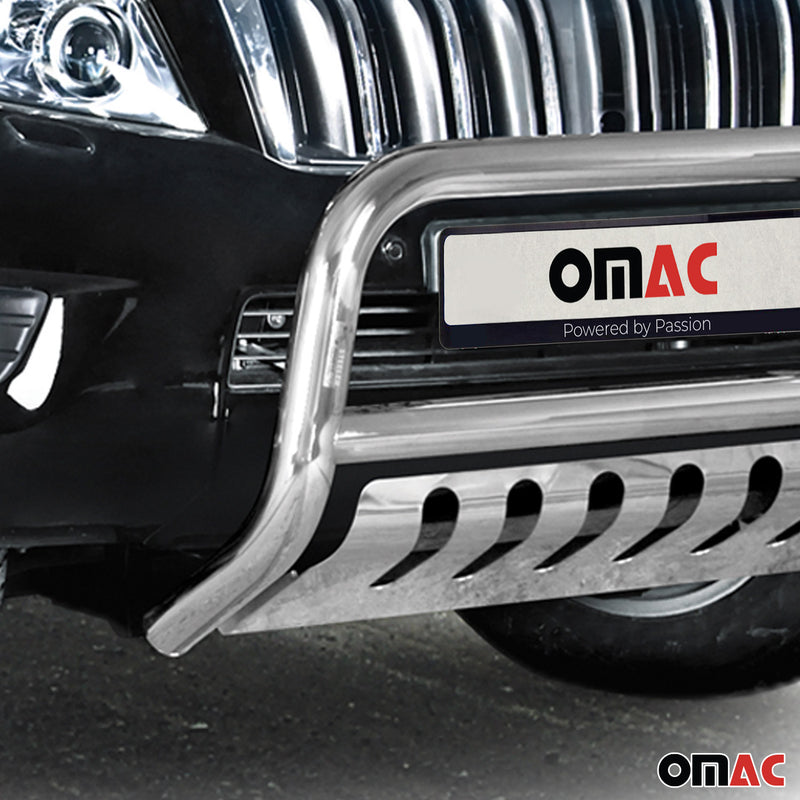 Frontbügelschutz Frontschutzbügel für Toyota Land Cruiser 150 2010-13 Grau ABE