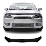 Motorhaube Deflektor Insektenschutz für Mitsubishi Lancer 2007-2017 Dunkel