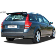 RDX Heckschürzenansatz Diffuser für Kia Ceed ED SW 2007-2012 ABS Schwarz TÜV