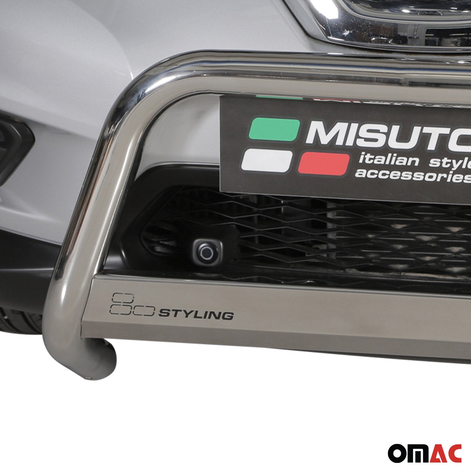 Frontbügel Frontschutzbügel für Nissan X-Trail 2015-2017 ø63mm Stahl Silber