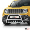 Frontbügel Frontschutzbügel für Jeep Renegade 2014-2024 mit ABE Stahl Silber