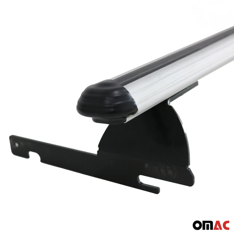 Dachträger Gepäckträger Relingträger für Ford Ecosport 2015-2024 Alu Grau 2x