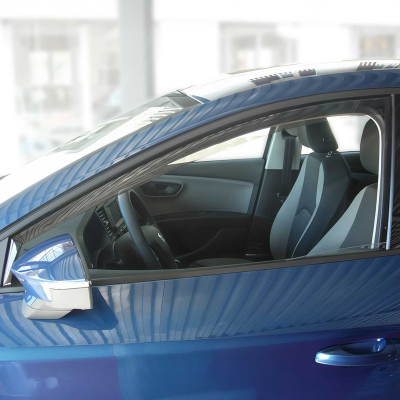 Windabweiser Regenabweiser für Seat Leon ST Kombi 2012-2020 5tür Dunkel Acryl 2x