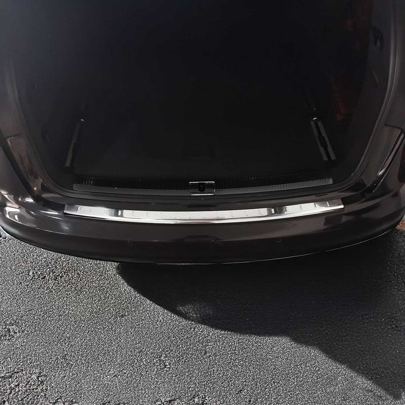Ladekantenschutz Stoßstangenschutz für Audi A6 C7 Avant 2011-15 Edelstahl Chrom