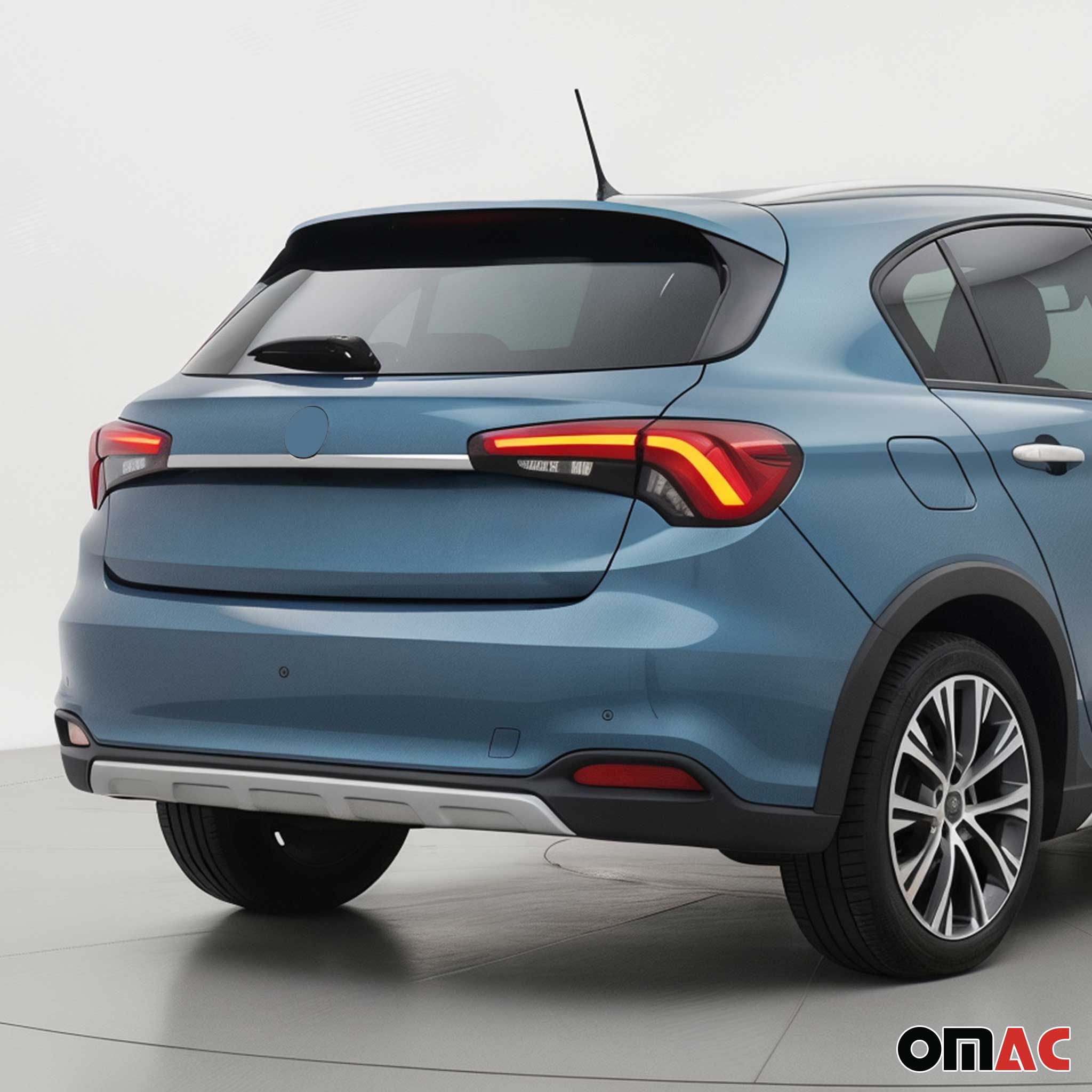 Kofferraumöffner Griff für Fiat Tipo 2015-2026 Schrägheck Edelstahl Chrom